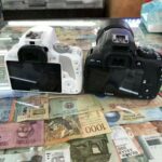 Original Canon 100D➕18-55mm lens with box and accessories(charger, battery, strap) - Image 4