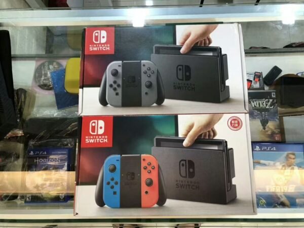 Original Nintendo switch with box and accessories